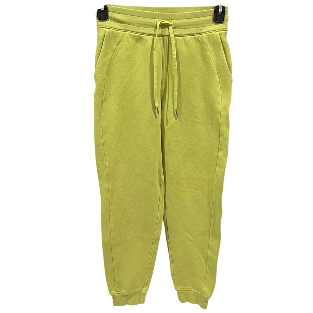 Lululemon Scuba High Rise Joggers Sweatpants Green Size 4